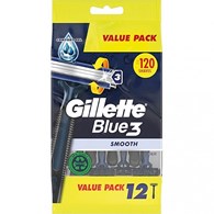 Gillette Blue 3 Smooth Maszynki 12szt