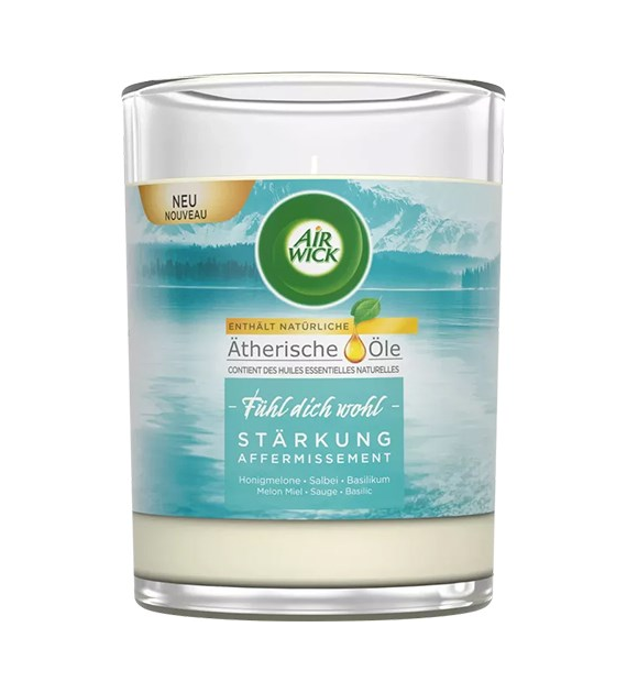 Air Wick Honigmelone Salbei Basilikum Świeczk 220g