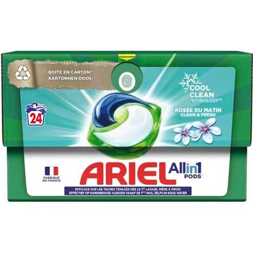 Ariel All in 1 Pods Rosee du Matin 24p 492g