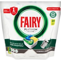 Fairy Platinum All in One Limone 20szt 298g