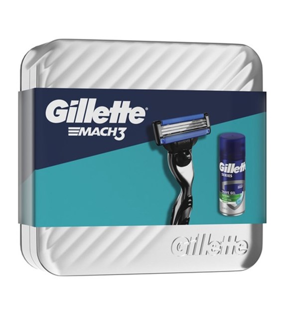 Gilette Mach3 Maszynka + Żel do Golenia 75ml