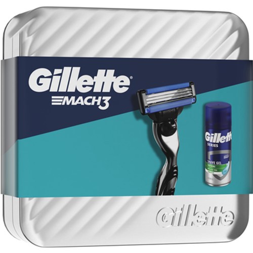 Gilette Mach3 Maszynka + Żel do Golenia 75ml