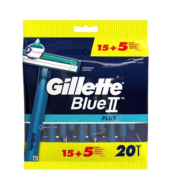 Gillette Blue II Plus Maszynki 20szt