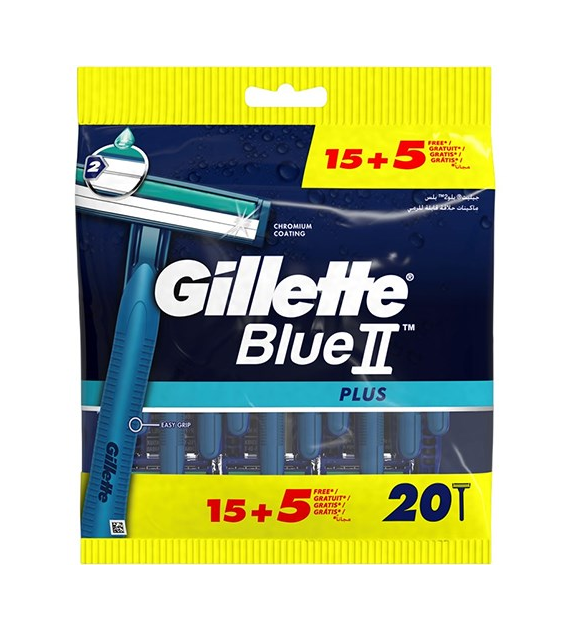 Gillette Blue II Plus Maszynki 20szt