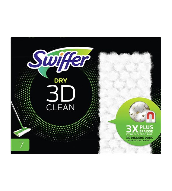 Swiffer Dry 3D Clean Ściereczki 7szt