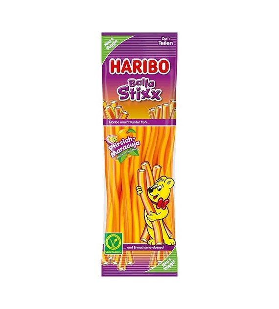 Haribo Balla Stixx Pfirsich-Maracuja 175g