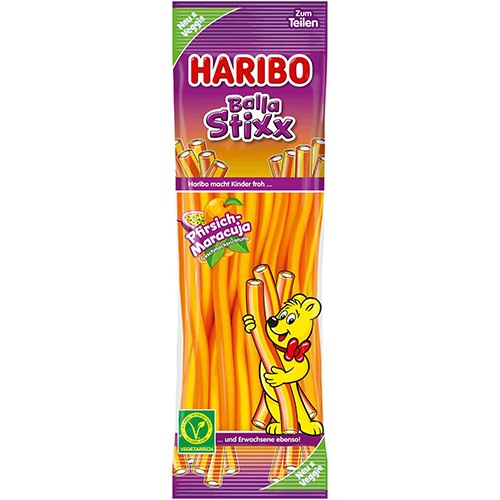 Haribo Balla Stixx Pfirsich-Maracuja 175g