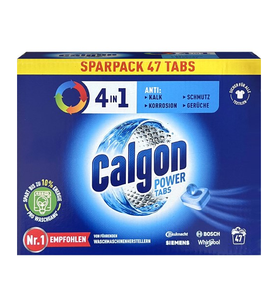 Calgon 4in1 Power Tabs 47szt 611g