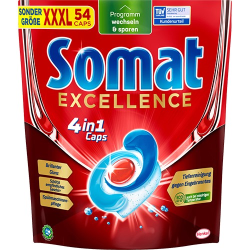 Somat Excellence 4in1 Caps XXXL 54szt 934g