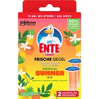 WC Ente Frische Siegel Tropical Summer Zapas2x36ml