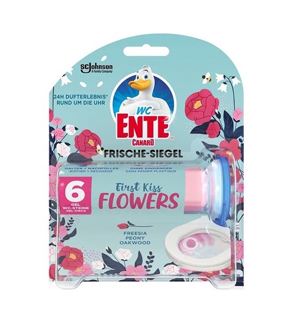 WC Ente Frische Siegel Flowers Stempel 36ml