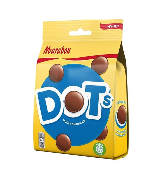 Marabou Dots Mjolkchoklad 120g