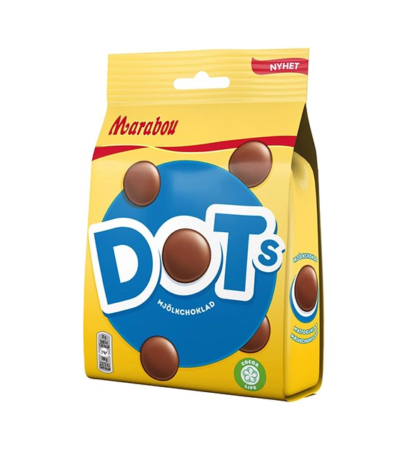 Marabou Dots Mjolkchoklad 120g