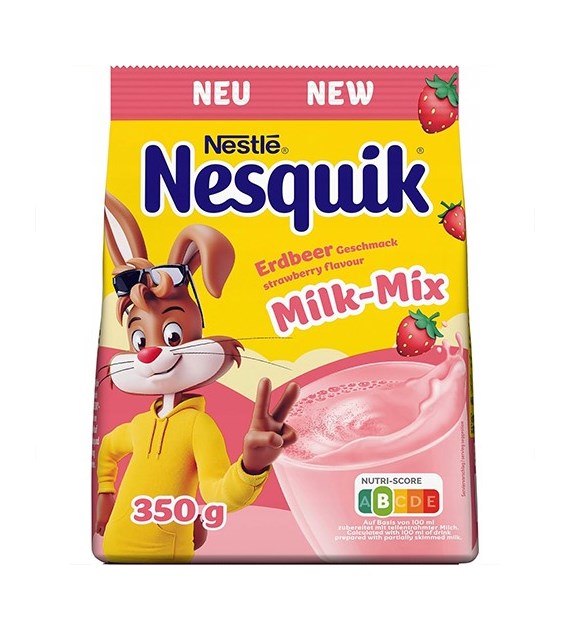 Nesquik Erdbeer Milk Mix Napój Truskawkowy 350g