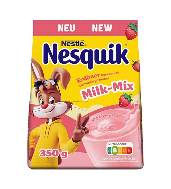 Nesquik Erdbeer Milk Mix Napój Truskawkowy 350g