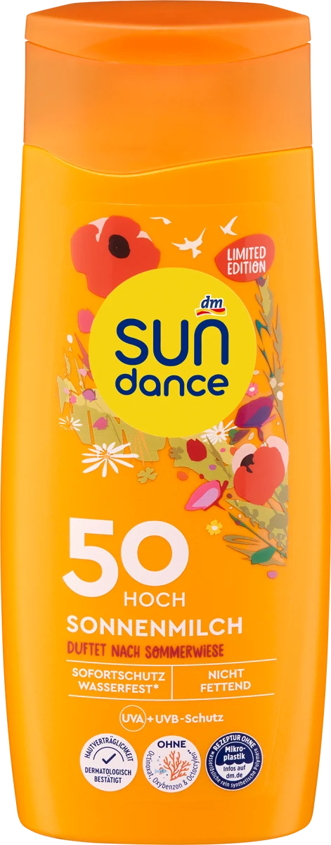 Sun Dance 50 Hoch Sonnenmilch 200ml