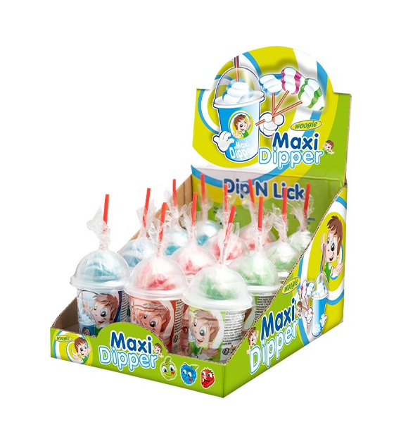 Woogie Maxi Dipper Lizaki MIX 12szt 564g