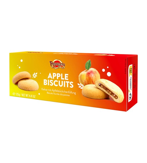 Papagena Apple Biscuits Ciastka 150g
