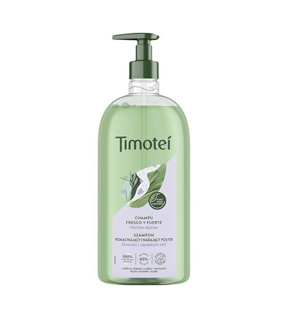 Timotei Ekstrakt z Alpejskich Ziół Szampon 750ml