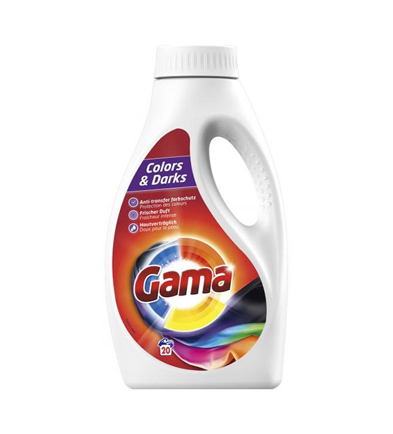 Gama 3in1 Colors & Darks Gel 20p 1L