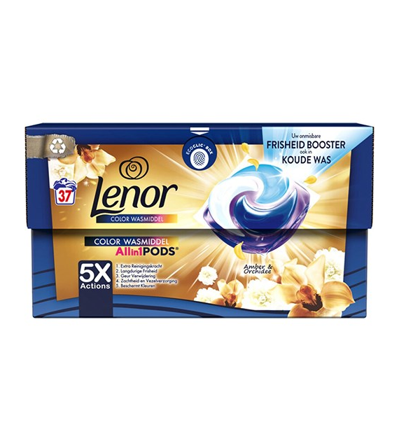 Lenor All in 1 Pods Color Amber & Orchide 37p 714g