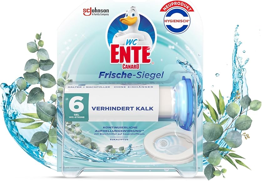 WC Ente Frische Siegel Eukalyptus Stempel 36ml