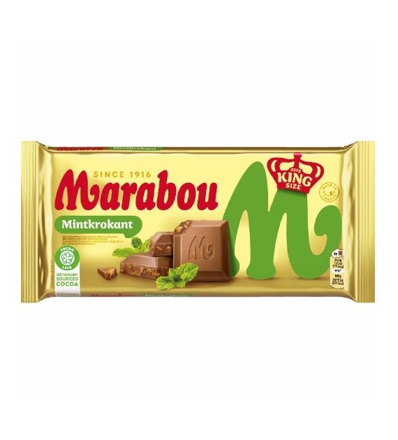 Marabou Mintkrokant Czekolada 220g