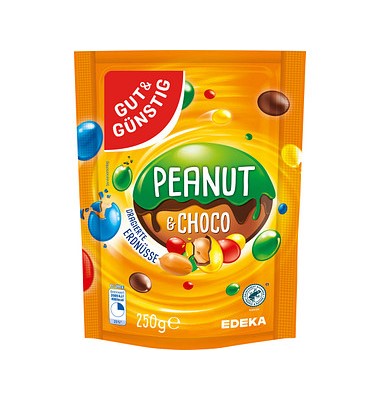 G&G Peanut & Choco bunt Erdnüsse 250g