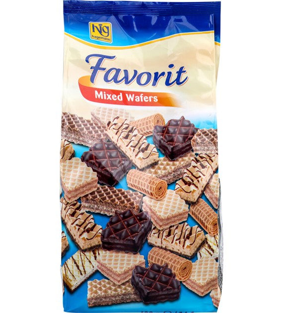 Favorit Mixed Wafers 400g