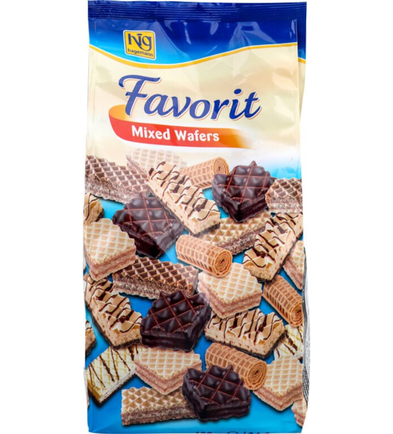 Favorit Mixed Wafers 400g
