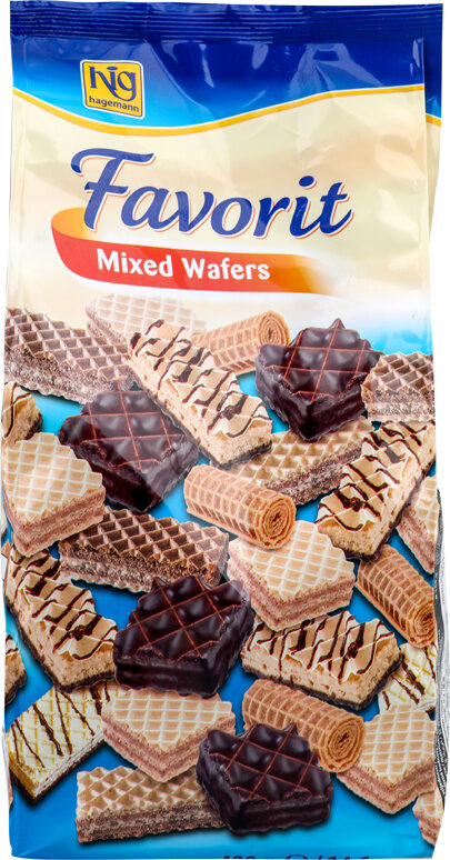 Favorit Mixed Wafers 400g