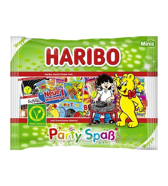 Haribo Party Spaß 14 Minis Veggie 400g