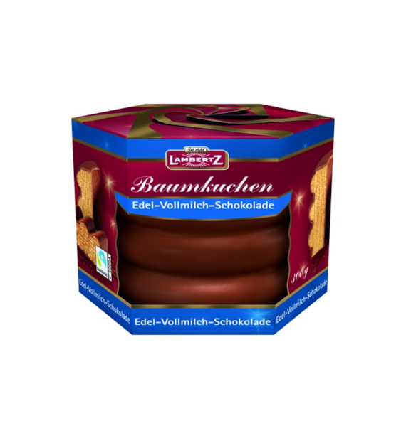 Lambertz Baumkuchen Vollmilch Schokolade 300g