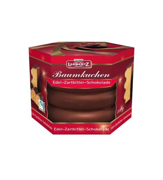 Lambertz Baumkuchen Zartbitter Schokolade 300g