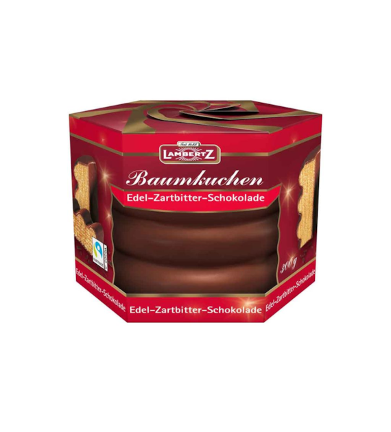 Lambertz Baumkuchen Zartbitter Schokolade 300g