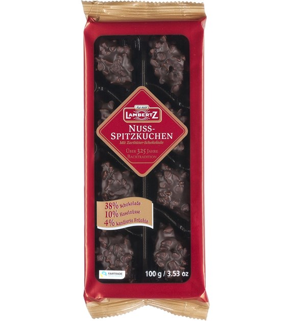 Lambertz Nuss Spitzkuchen Zart 100g