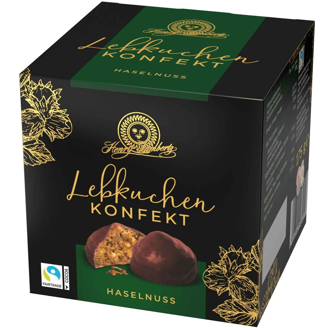 Henry Lambertz Lebkuchen Konfekt Haselnuss 175g