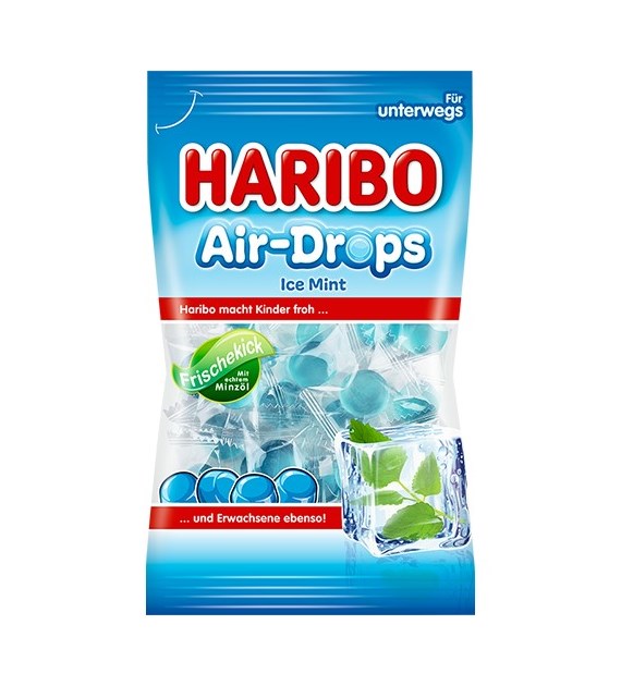 Haribo Air-Drops Ice Mint 100g
