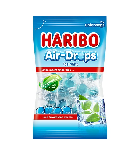 Haribo Air-Drops Ice Mint 100g