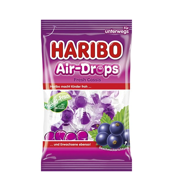 Haribo Air-Drops Fresh Cassis 100g