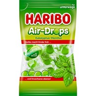 Haribo Air-Drops Eukalyptus-Menthol 100g