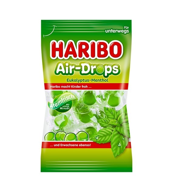 Haribo Air-Drops Eukalyptus-Menthol 100g
