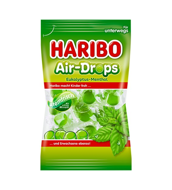 Haribo Air-Drops Eukalyptus-Menthol 100g