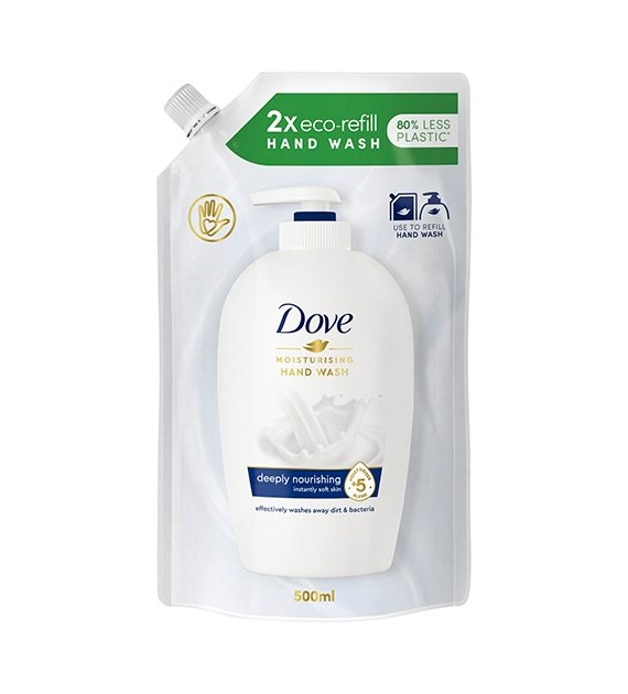 Dove Moisturising Hand Wash Mydło Zapas 500ml