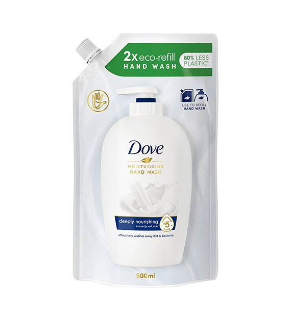 Dove Moisturising Hand Wash Mydło Zapas 500ml