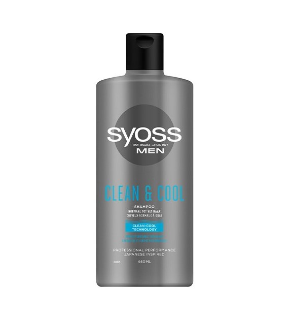 Syoss Men Clean & Cool Szampon 440ml