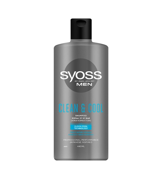 Syoss Men Clean & Cool Szampon 440ml