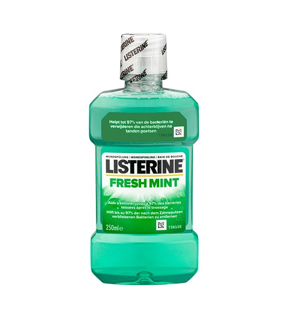 Listerine Fresh Mint Płyn 250ml