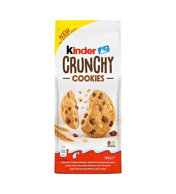 Kinder Crunchy Cookies 136g