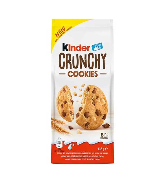 Kinder Crunchy Cookies 136g